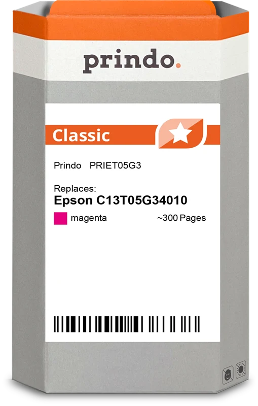 Prindo Classic Druckerpatrone kompatibel mit Epson 405 Magenta