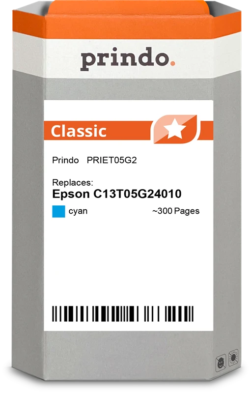 Prindo Classic Druckerpatrone kompatibel mit Epson 405 Cyan
