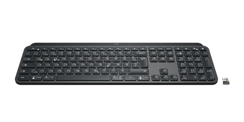 LogitechMX Keys for Business Wireless Tastatur graphite