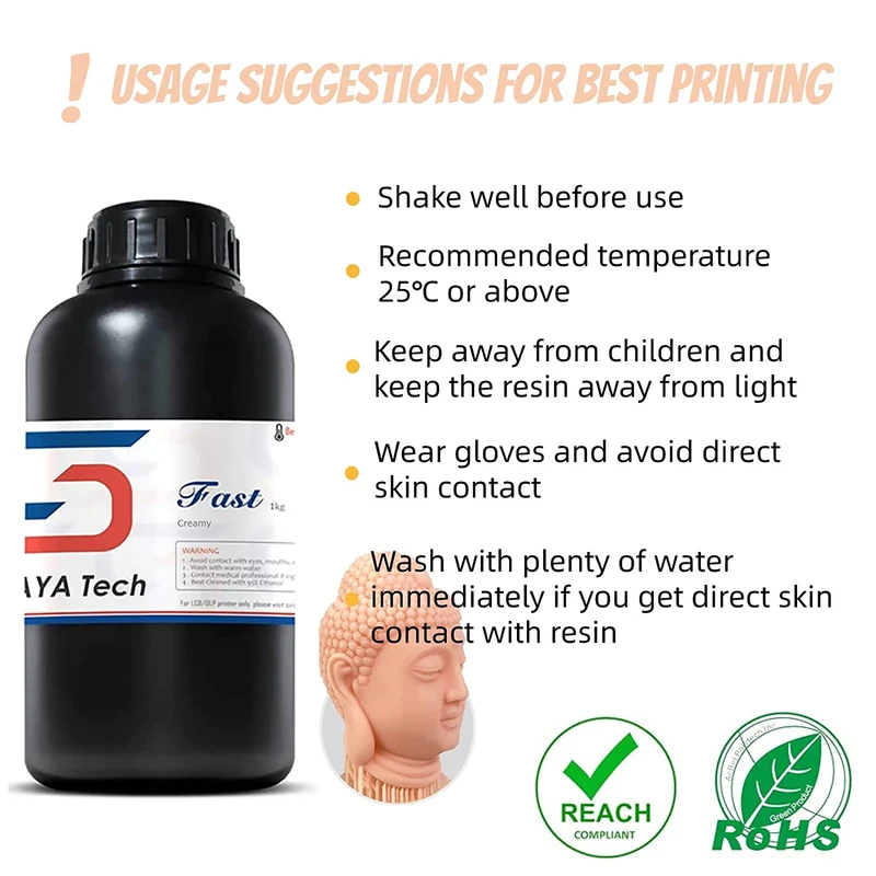 Siraya Tech Fast ABS-Like 1 kg Creamy