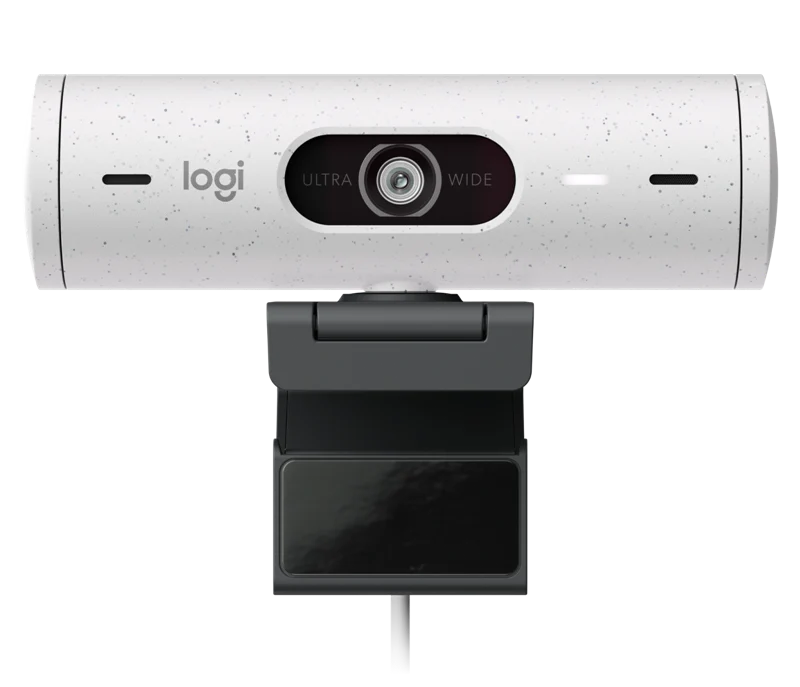 Logitech BRIO 500 - Full-HD-Webcam Weiss