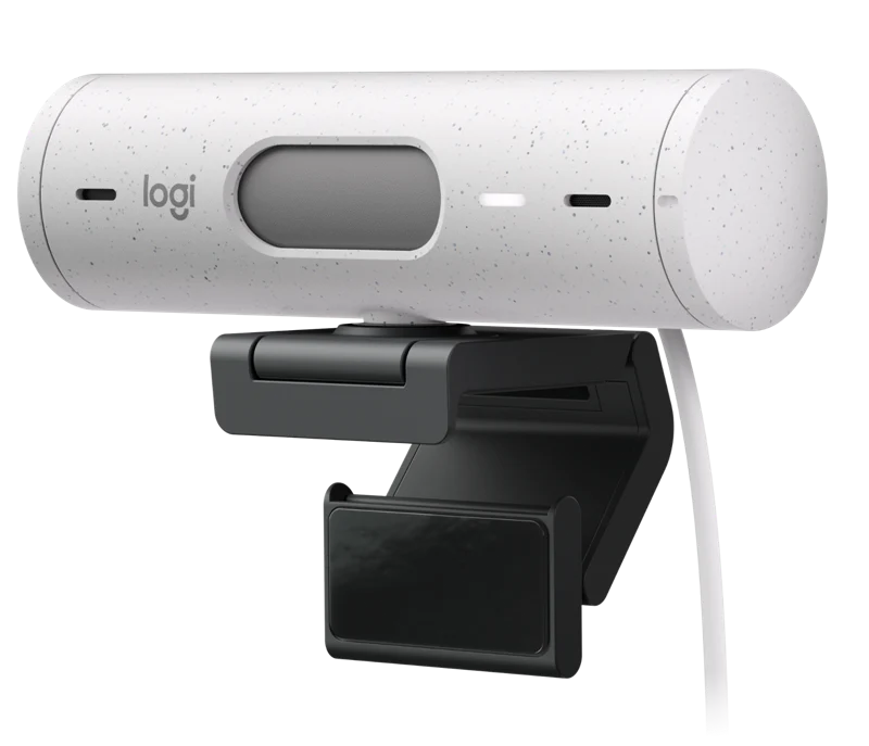Logitech BRIO 500 - Full-HD-Webcam Weiss