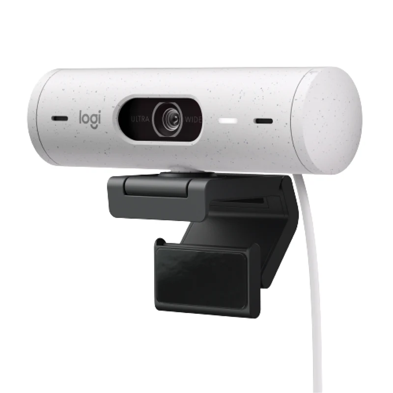Logitech BRIO 500 - Full-HD-Webcam Weiss