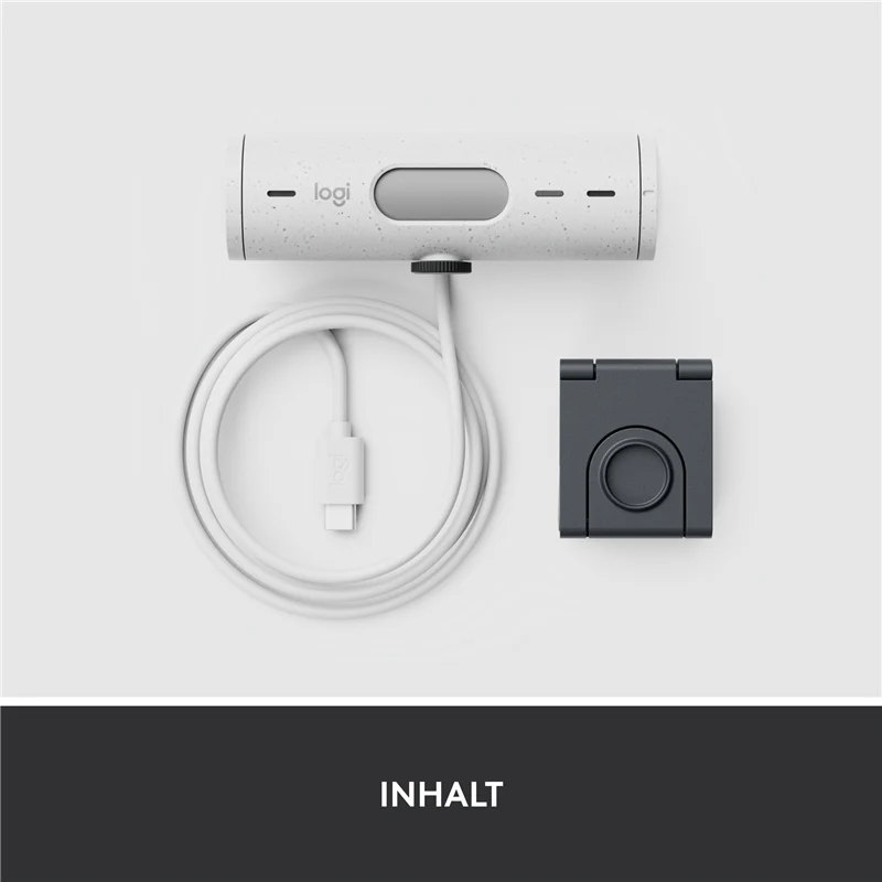 Logitech BRIO 500 - Full-HD-Webcam Weiss