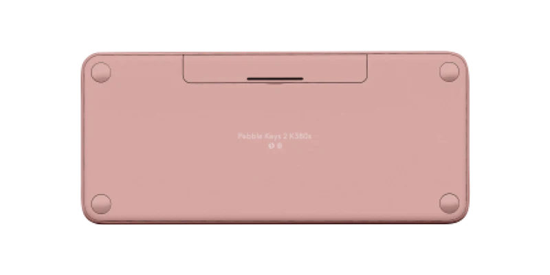 Logitech Pebble Keys 2 K380s - Tastatur Rose