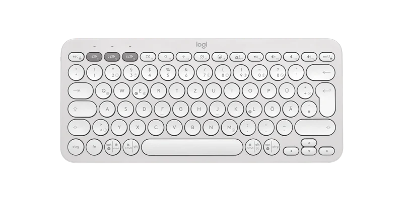 Logitech Pebble Keys 2 K380s - Tastatur Weiss