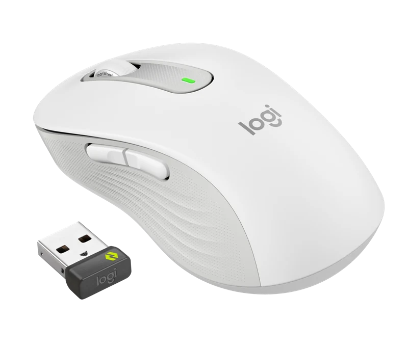 Logitech Signature M650 L Kabellose Maus for Business Weiss