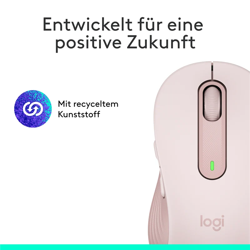 Logitech Signature M650 Kabellose Maus Pink