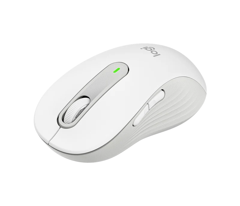 Logitech Signature M650 L Kabellose Maus Weiss