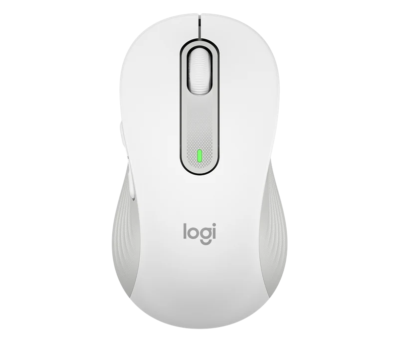 Logitech Signature M650 L Kabellose Maus Weiss