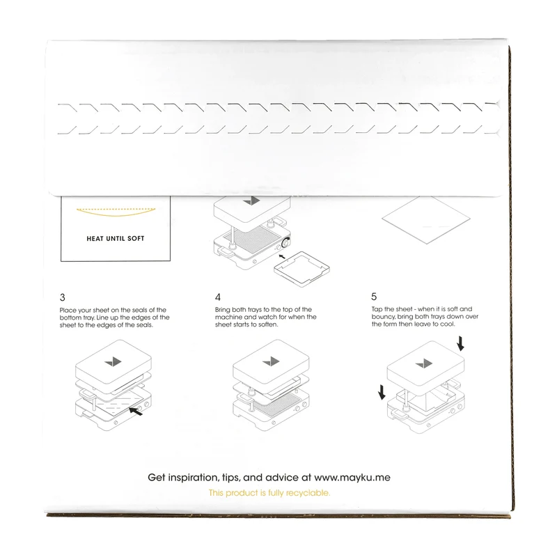 Mayku Resin Sheets (LDPE Sheets) 20er-Pack 1,5 mm