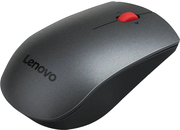 Lenovo Professional Wireless Maus Grau/Rot
