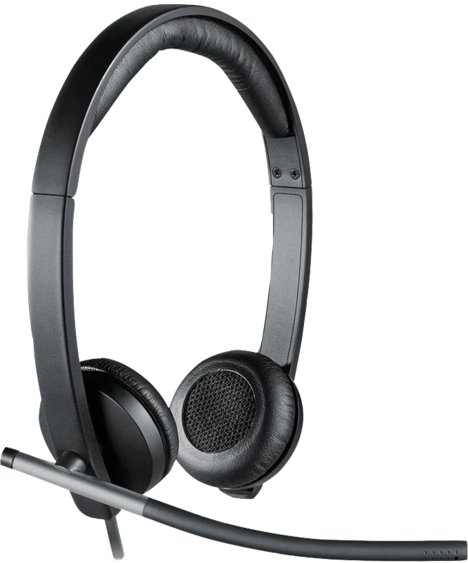 Logitech Headset H650e Schwarz / Silber