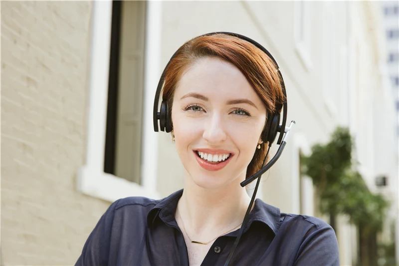 Logitech Headset H650e Schwarz / Silber