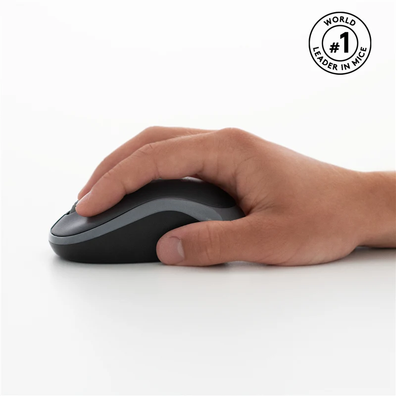Logitech MK270 kabelloses Tastatur-Maus-Set QWERTY US-int EER Schwarz