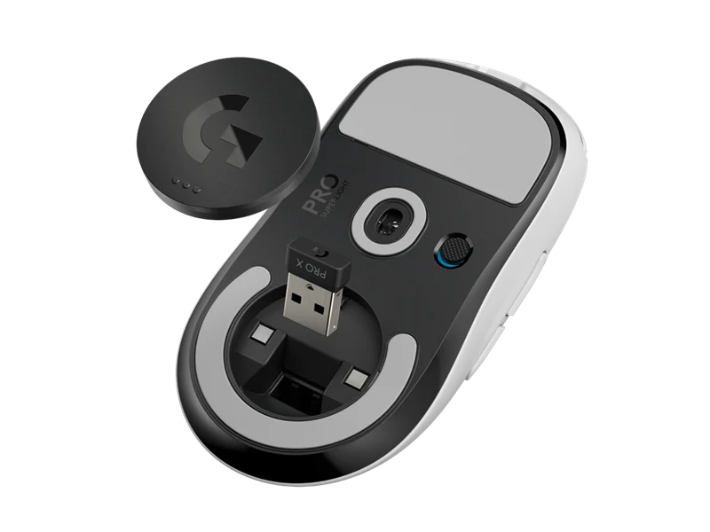 Logitech PRO X SUPERLIGHT kabellose Gaming-Maus Weiss