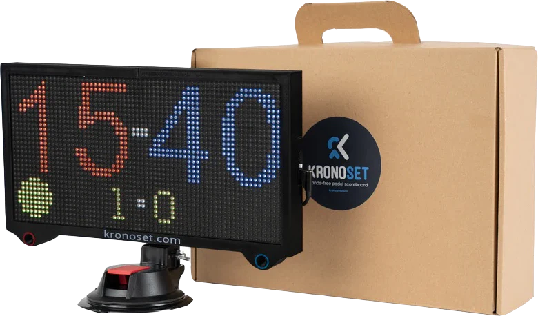 KRONOSET Digital Scoreboard Schwarz