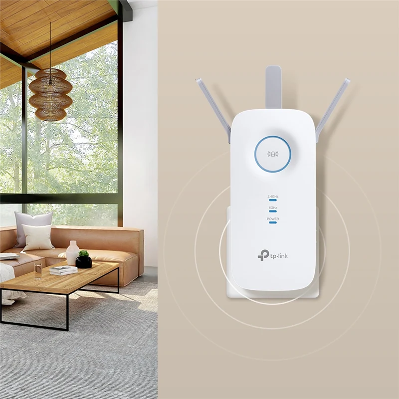 TP-Link AC1900 Wi-Fi Range Extender Repeater Weiss