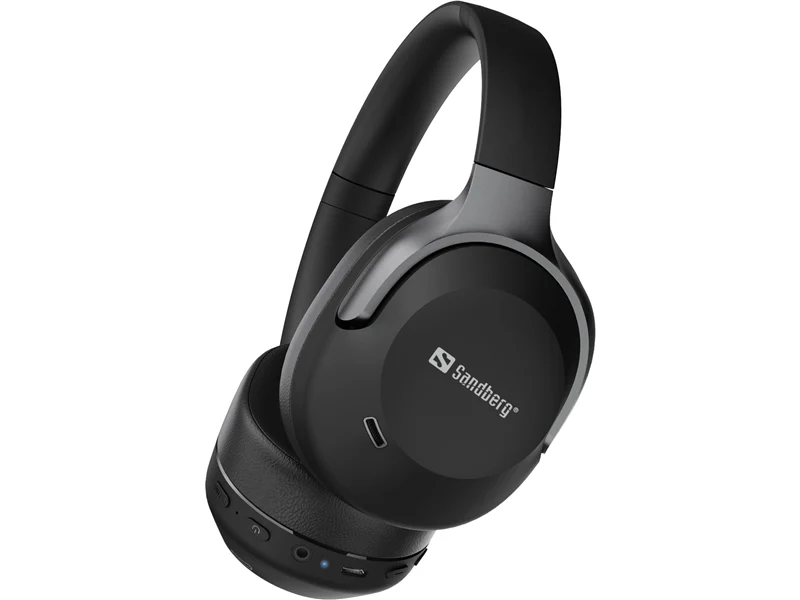 Sandberg Wireless Travel Headset ANC+ENC Schwarz