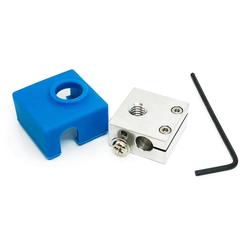 Micro Swiss Heizblock-Upgrade mit Silikonsocke für CR-10 / Ender 2 / Ender 3 / MK7, MK8, MK9