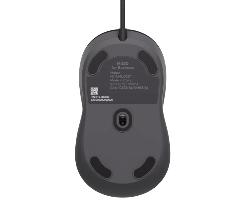 Logitech Signature Wired M520 for Business graphite