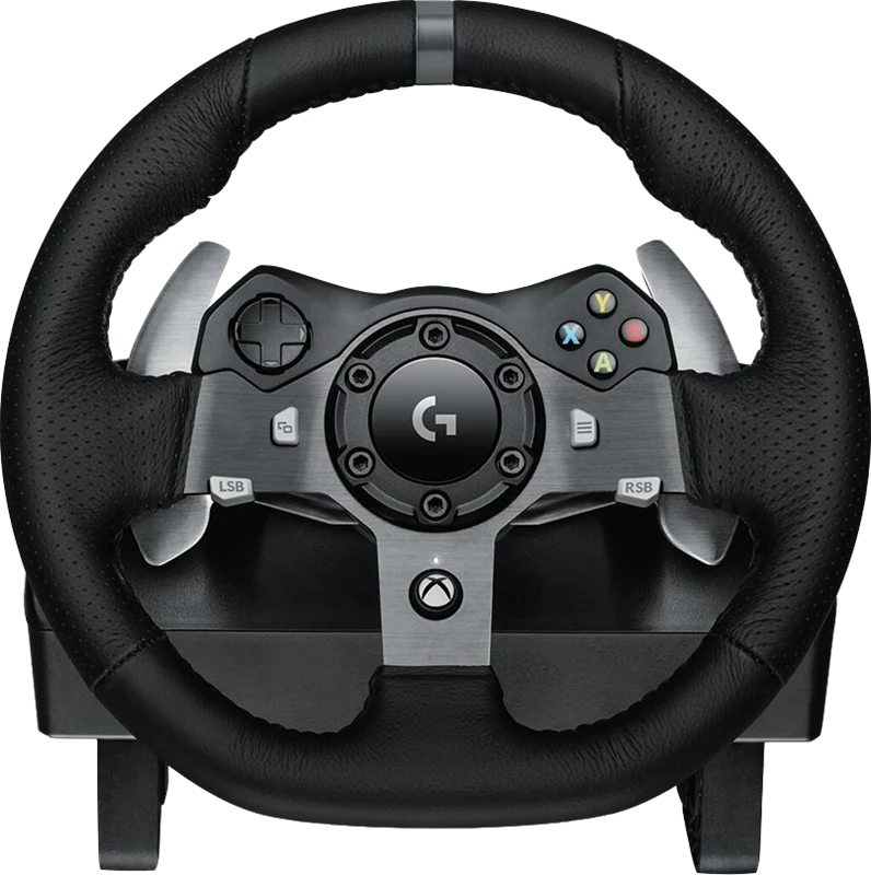 Logitech G920 Gaming Rennlenkrad mit Pedalen