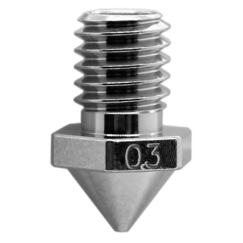Micro Swiss Brass Plated Wear Resistant Nozzle für FlashForge Creator 3 Pro