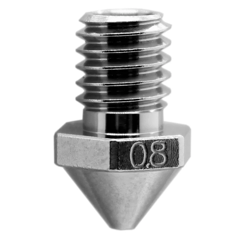 Micro Swiss Brass Plated Wear Resistant Nozzle für FlashForge Creator 3 Pro