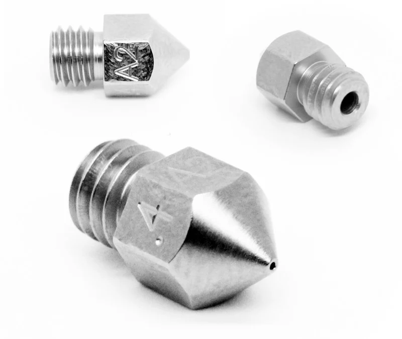 Micro Swiss MK8 0,40 mm Plated A2 Tool Steel Nozzle