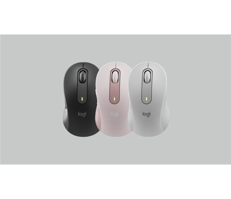 Logitech Signature M650 L Kabellose Maus Linkshändig graphite