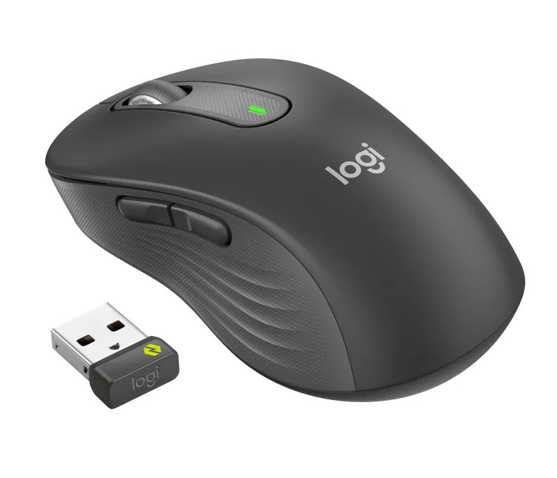 Logitech Signature M650 L Kabellose Maus graphite