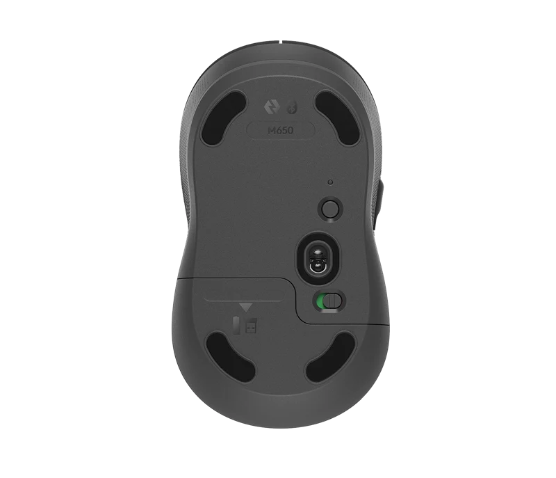 Logitech Signature M650 Kabellose Maus graphite