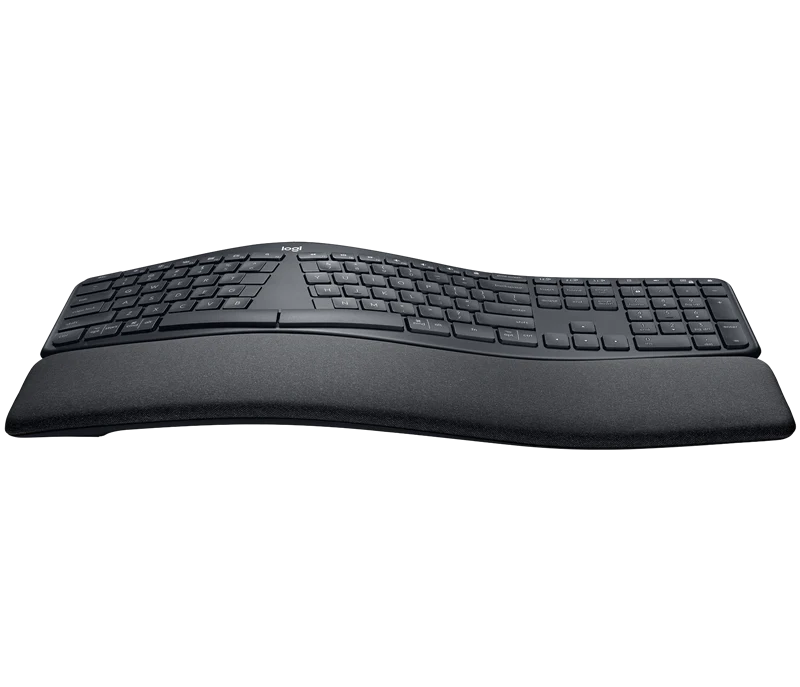 Logitech Ergo K860 Wireless + Bluetooth Tastatur graphite
