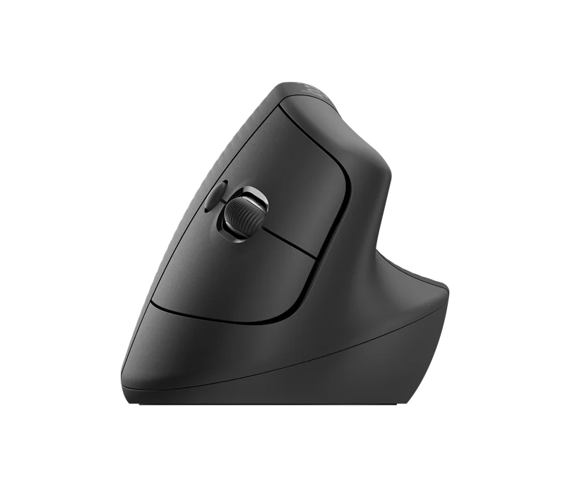 Logitech Lift Vertical Ergonomic Maus Rechtshänder graphite