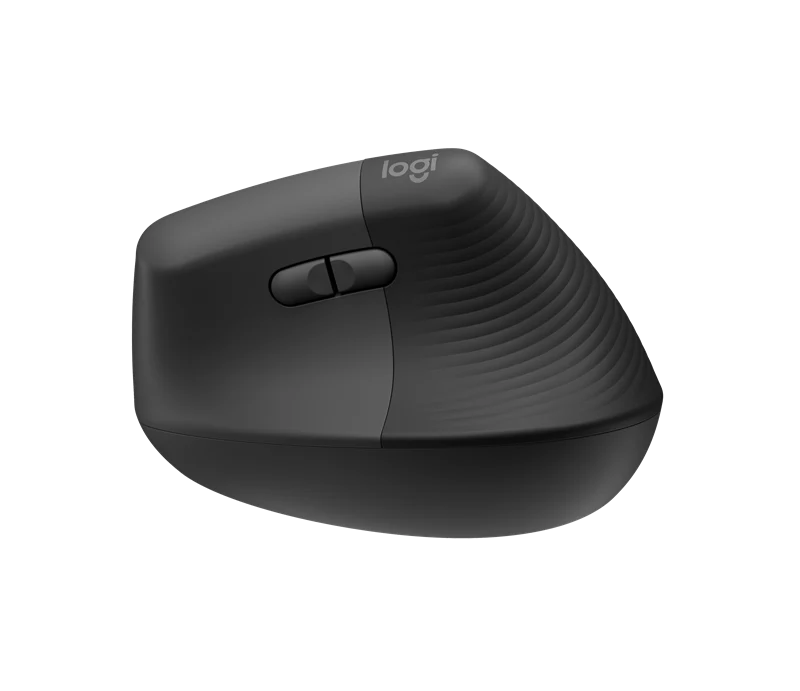 Logitech Lift Vertical Ergonomic Maus Rechtshänder graphite