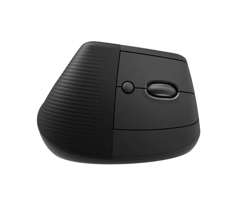 Logitech Lift Vertical Ergonomic Maus Rechtshänder graphite