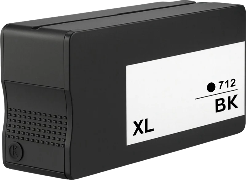Agfa Photo XL Druckerpatrone kompatibel mit HP 712 XL Schwarz