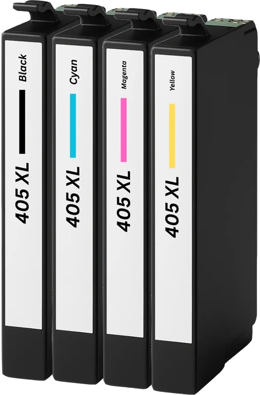 Agfa Photo XL Multipack kompatibel mit Epson 405XL Multipack Schwarz Cyan Magenta Gelb