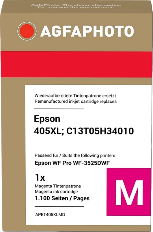 Agfa Photo XL Druckerpatrone kompatibel mit Epson 405 XL Magenta