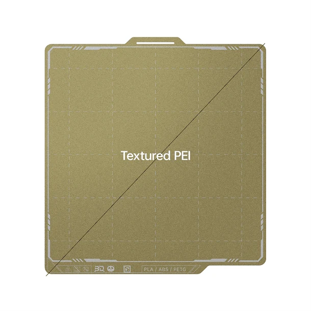 BIQU Panda Build Plate für Bambu Lab – doppelseitig texturiertes PEI