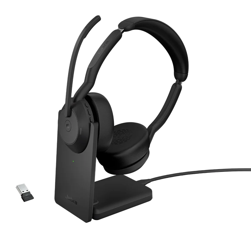 Jabra Evolve2 55 MS Stereo USB-A Schwarz