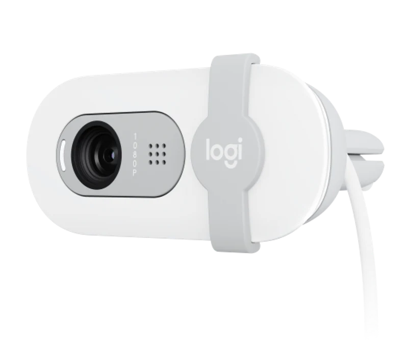 Logitech Brio 100 Full HD-Webcam Weiss
