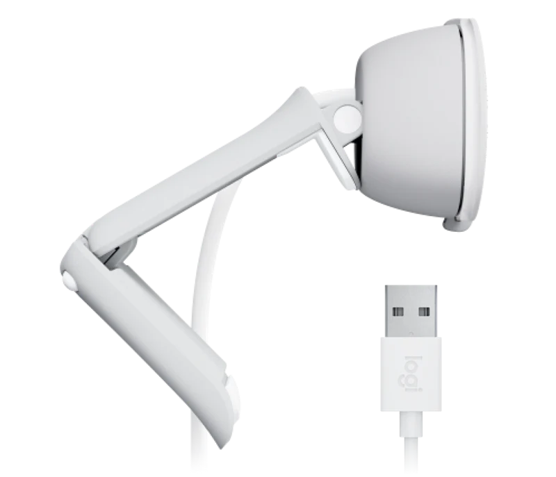 Logitech Brio 100 Full HD-Webcam Weiss