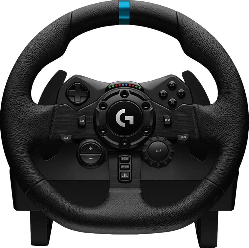 Logitech G923 Gaming Rennlenkrad mit Pedalen für Xbox und PC Schwarz