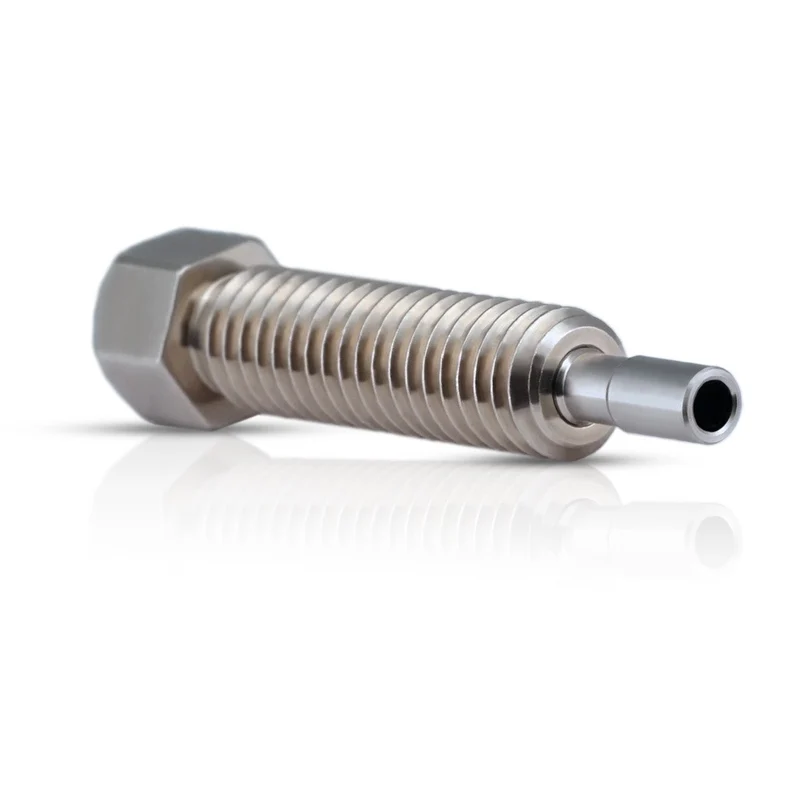 Microswiss FlowTech Hotend für Bambu Lab P1P/P1S – Brass Plated CHT High Flow