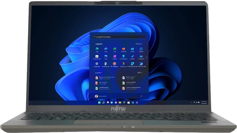 Fujitsu LIFEBOOK U7411 (Refurbished) Grau, Zustand: Gut