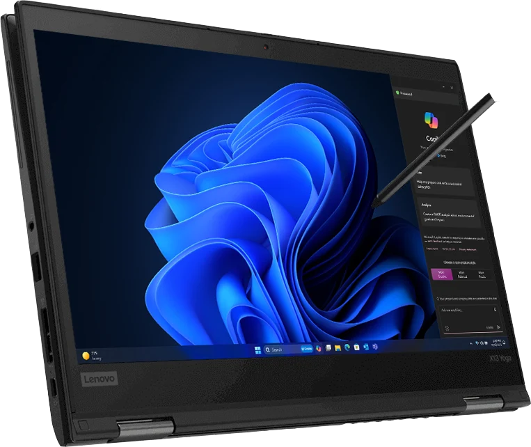 Lenovo ThinkPad X13 Yoga Gen 1 Zustand: Sehr gut (Refurbished) Schwarz