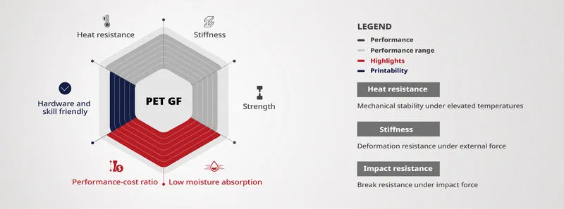 Raise3D Industrial PET GF Filament