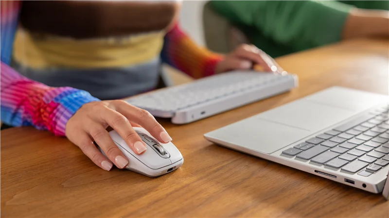 Logitech MX Anywhere 3S Wireless Maus Grau