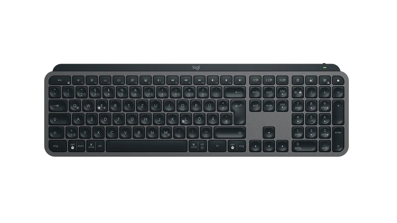 Logitech MX Keys S Kabellose Tastatur graphite